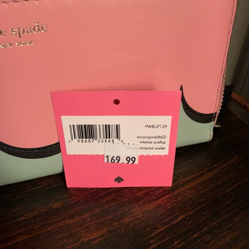 🔴SALE Sylvia pink Kate spade continental wallet - Picture 7 of 7